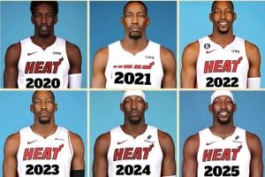 难分辨!阿德巴约生涯9年媒体日变化 不标注年份真不好区分